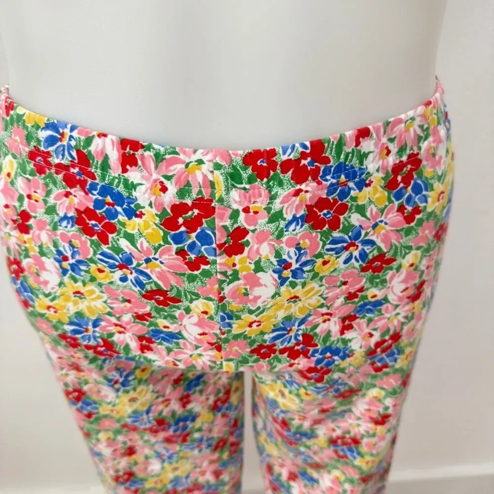 Polo Ralph Lauren Floral Leggings Size L 12-14 - Picture 4 of 8
